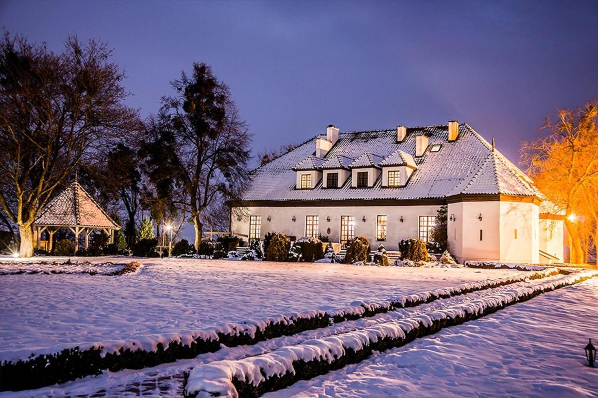 Bed and Breakfast Bialy Dwor Квидзын Экстерьер фото